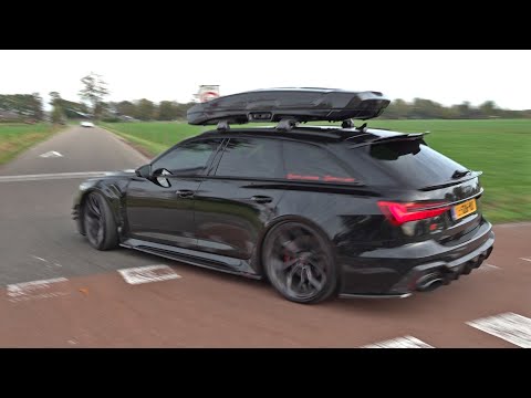 Supercars Accelerating! 1052HP RS6, Aventador SV, TechArt GT Street R, Huracan STO, BRABUS 800 S63