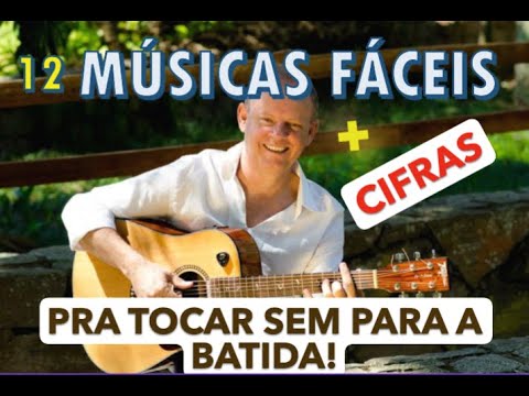 12 Músicas super fáceis só com acordes básicos -  Batida pop  rock e balada