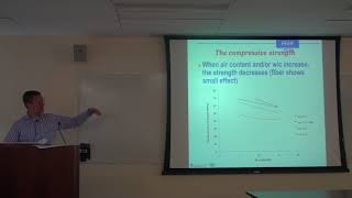 Day 2: (8) Water/Binder Ratio and Voids Affect on Performance of Hardened Concrete Subjected to Fire