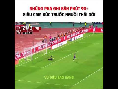 Những pha ghi bàn phút 90+ trước người Thái