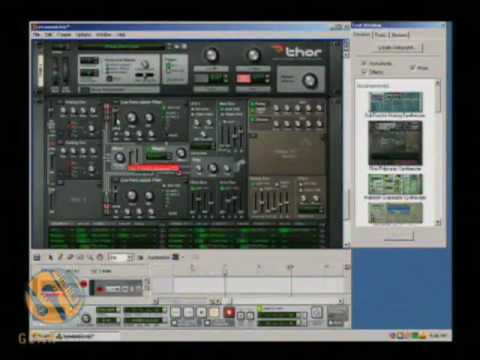 Propellerhead Reason 4 Thor Synthesizer Overview