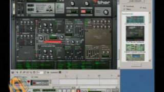 Video thumbnail for Propellerhead Reason 4 Thor Synthesizer Overview by gearwire