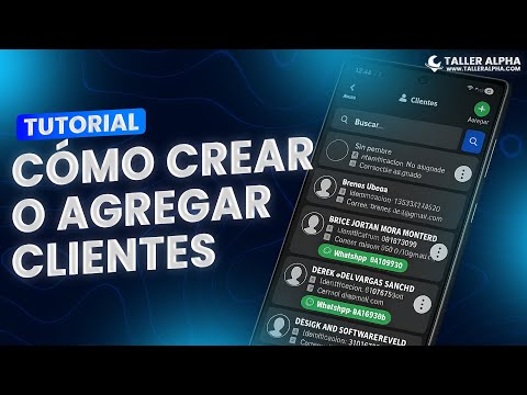 Crear clientes