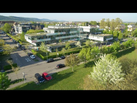 Aerial shot of Ettlingen, Germany | (4K)