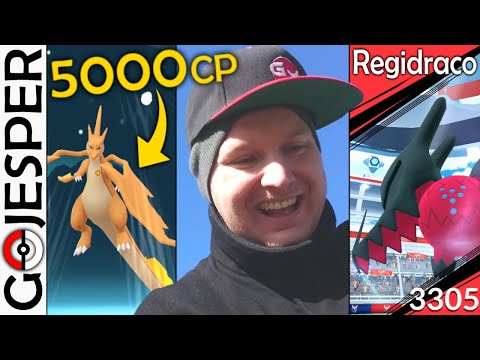 5000 CP Charizard og Regidraco Elite Raids!! (Dansk Pokémon GO)
