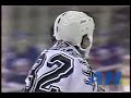 NHL Dec. 7, 1992 Peter Taglianetti,TB v Steve Thomas,NYI Tampa Bay Lightning New York Islanders