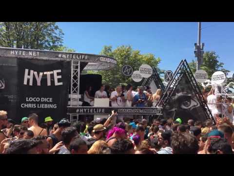 Opening 25th Streetparade 2016 Zurich (with Loco Dice and Chris Liebing)