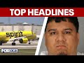 Spirit Airlines shutdown's impact on flyers; Suspect charged with 2 Long Island stabbings