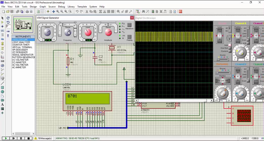 89C51 Based Frequency Meter