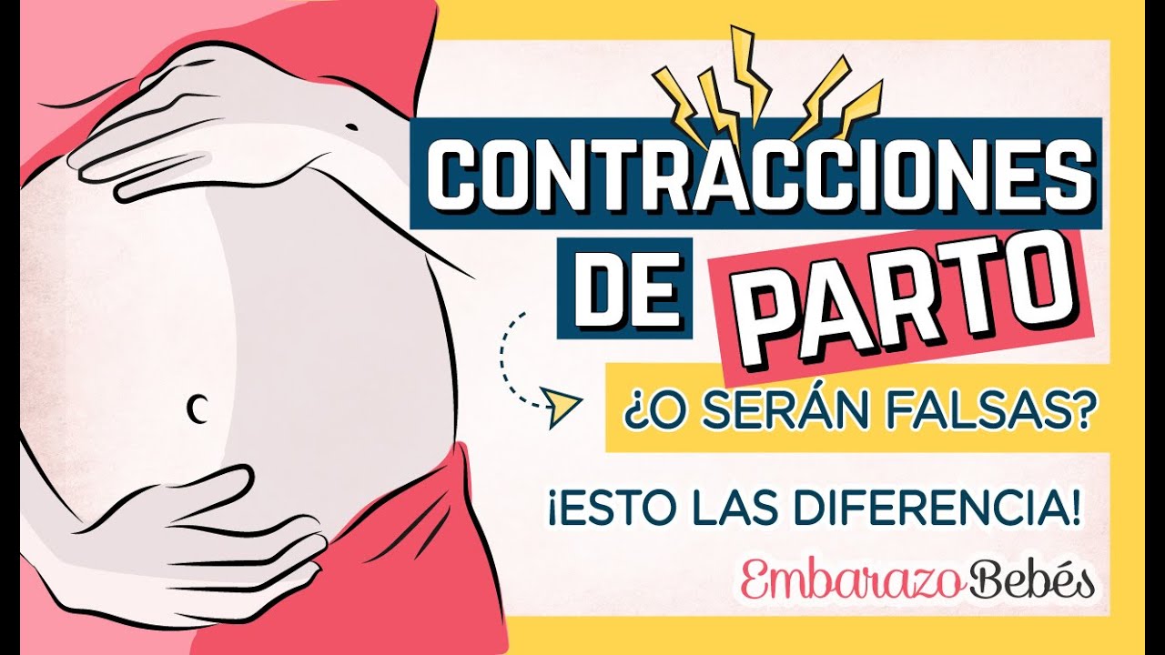 😖Contracciones PARTO VS Contracciones BRAXTON Hicks ⏰ ¡Aprende a diferenciarlas!