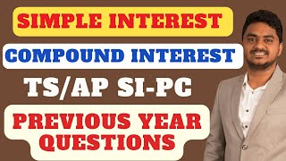 Simple Interest & Compound Interest SI-PC Previous Questions
