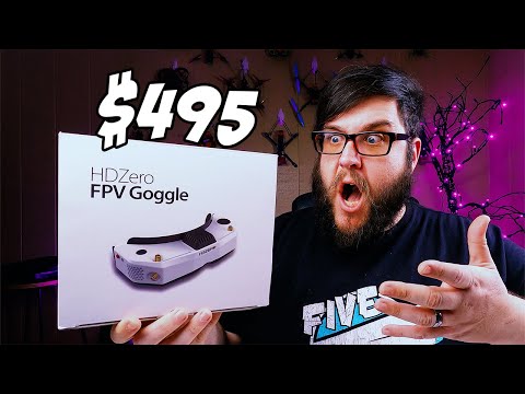HDZero what are you thinking?  The best OLED FPV goggle is now the cheapest option // HDZero Goggles