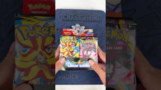 Chaos rising booster box! Rip until we hit an IR, UR, or SIR! #pokemon #pokemoncards #chaosrising