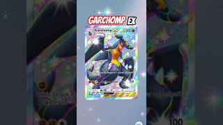 Shiny Garchomp EX is finally mine! 【PTCG】/ 閃亮烈咬陸鯊EX 到手!#pokemontcg #pokemon #寶可夢 #shinypokemon