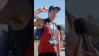I got interviewed at my first Ironman 70.3 in Santa Cruz! thumbnail