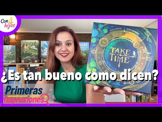 Vídeo relacionado con Asmodee Take Time, Juego cooperativo de deducción para 2 a 4 Jugadores a Partir de 10 años, Juego estratégico y dinámico, partidas de 25 Minutos, versión española