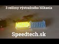 Výstražné oranžové LED svetlá 12V - 22xLED stroboskopy - Video Youtube
