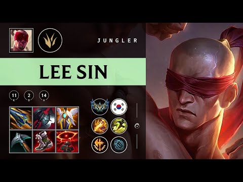 Lee Sin Jungle vs Jayce - KR Challenger Patch 25.24