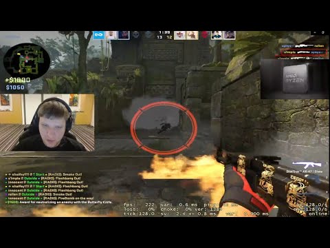 s1mple mostra como jogar ANCIENTE, bem simples