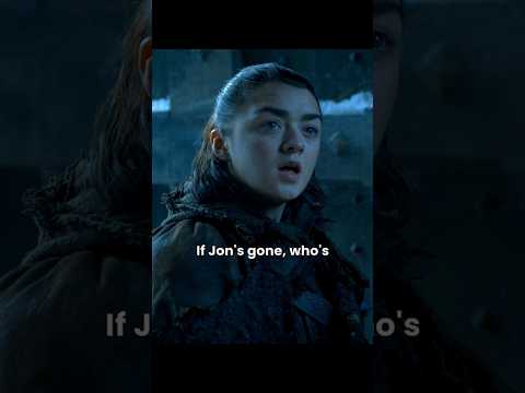 Arya Returns to Winterfell but Guards don't let Her Enter the Castle