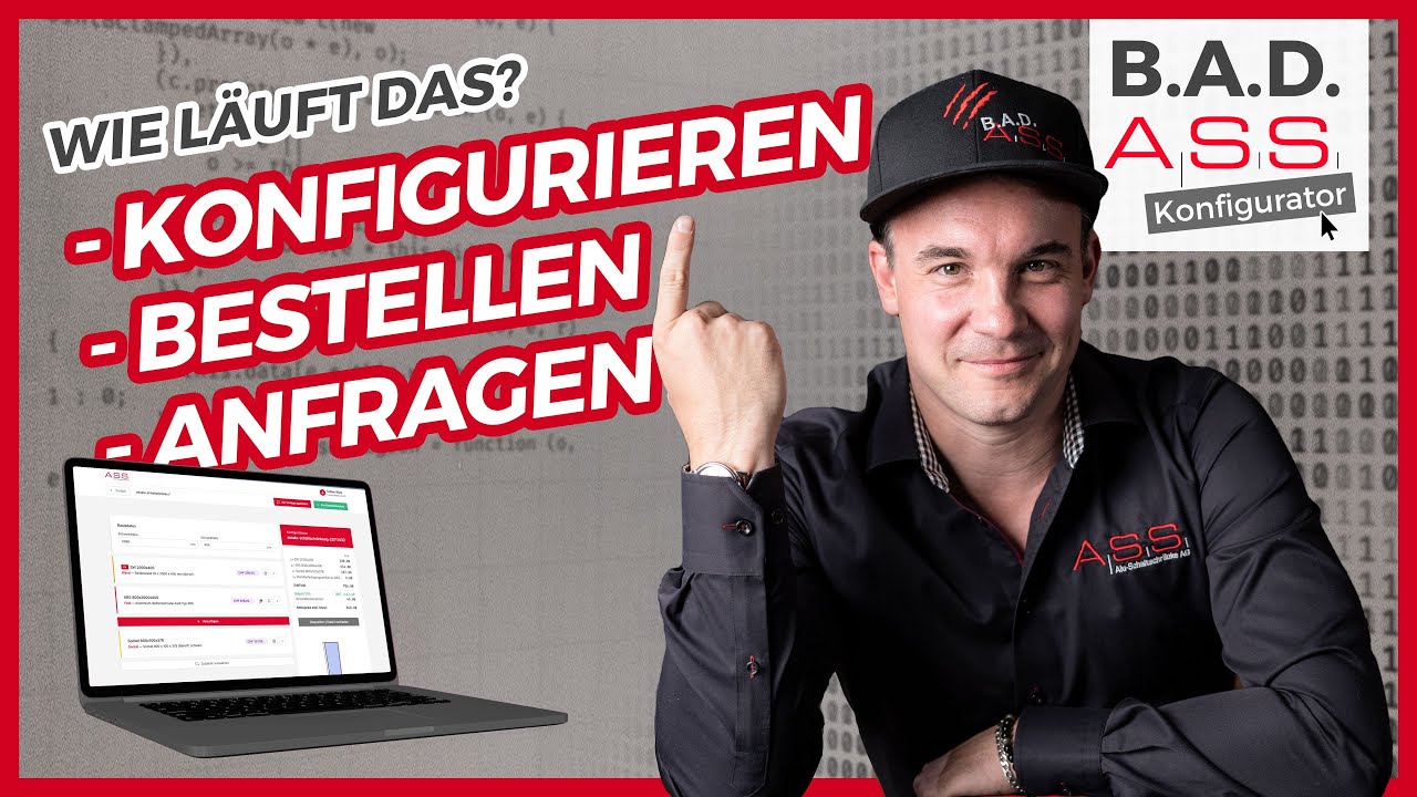 ASS online Konfigurator - Tutorial Konfigurationen erstellen, Bestellen und Anfragen