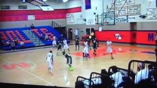 preview picture of video 'Khaliq ford pg #10 millville basketball jr. year highlights'