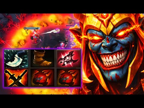 Enemies CAN’T Stop This Huskar Mid Build in 7.40b Dota 2