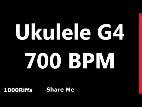 Ukulele Metronome G4 : 700 BPM