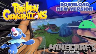 🤩Play New Pixelmon Generation On Android| How to install Pixelmon Mod on Minecraft Java Android
