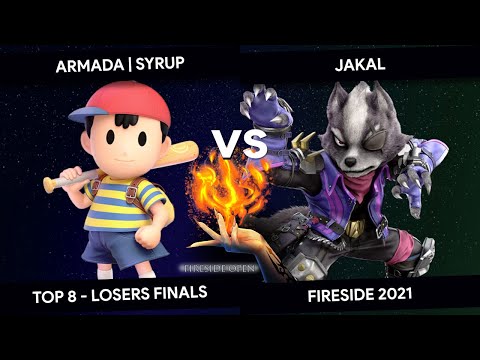 Fireside Open 2021 - Syrup (Ness) vs Jakal (Wolf) - Top 8 - Losers Finals