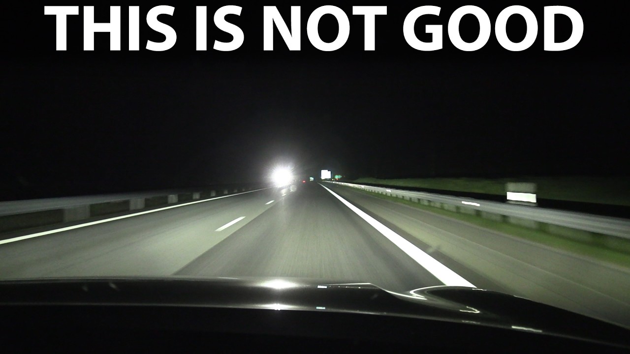 Volvo ES90 Ultra headlights test