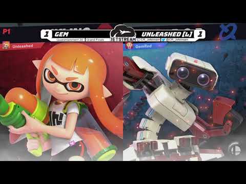 Quarantainment 20 Grand Finals - Gem (ROB) Vs. Unleashed [L] (Inkling, Banjo) Smash Ultimate - SSBU
