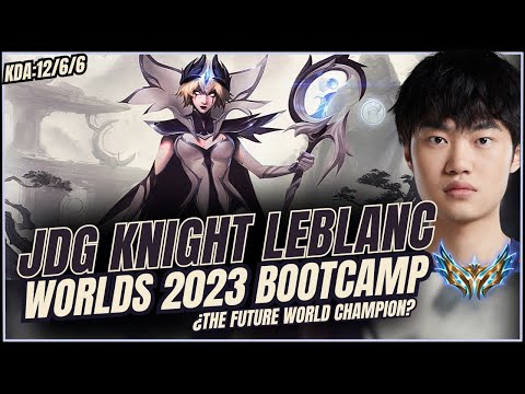 JDG Knight Leblanc Mid vs Fizz | Challenger Leblanc Gameplay lol Worlds 2023 | S13 Patch 13.20 ✅🥇
