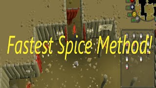 OSRS Fastest way to get spices