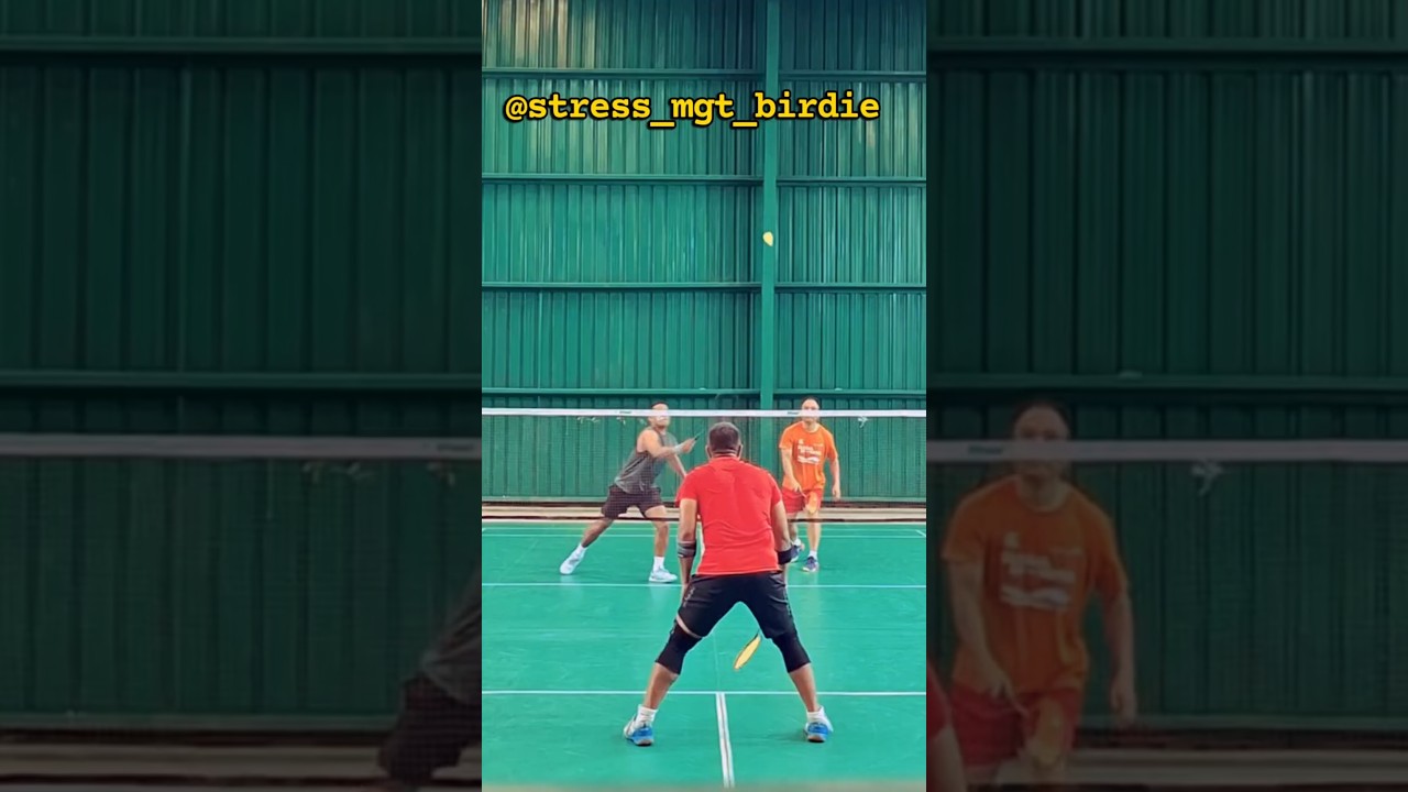 Stress Management on the Court 🏸 #Shorts