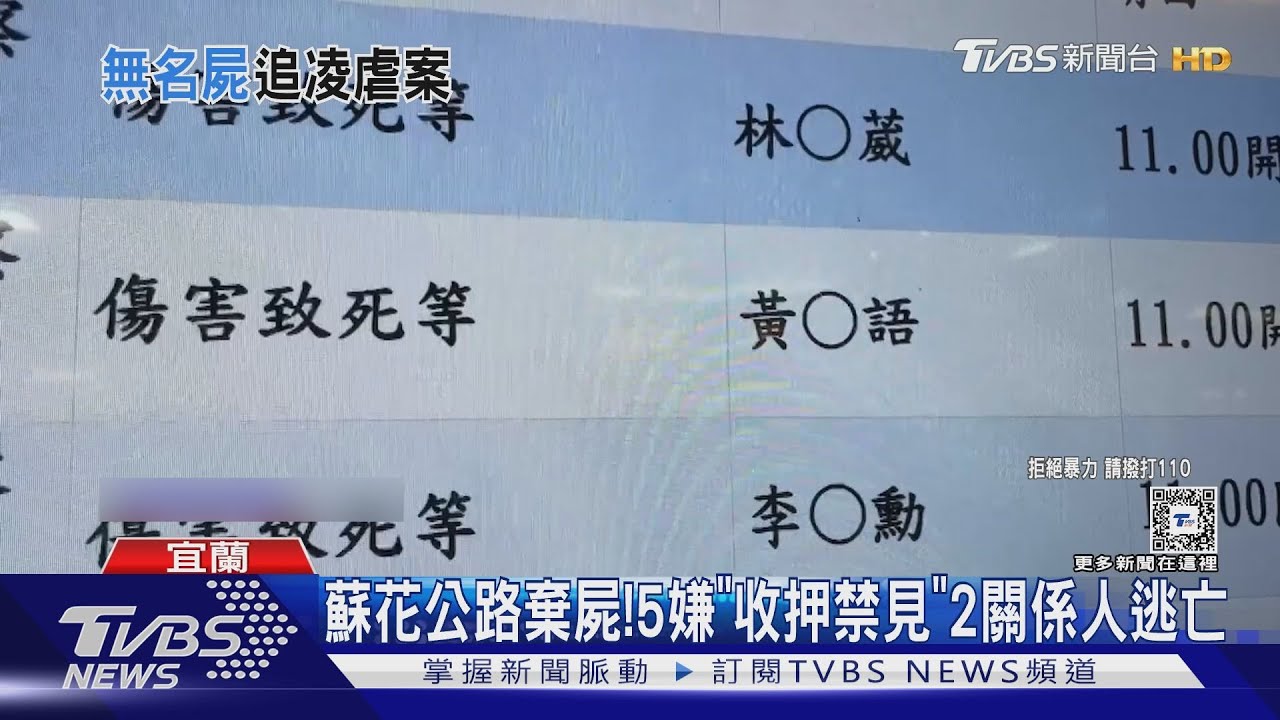 蘇花公路「棄屍案」新進展 遭陣頭毆打致死