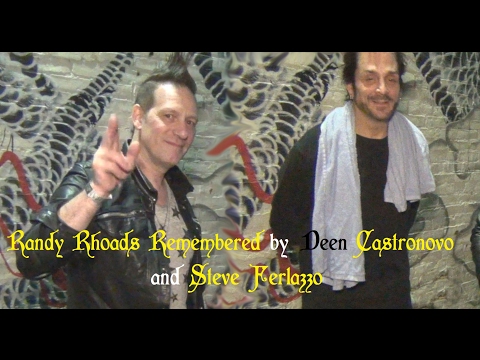 Interview with Deen Castronovo and Steve  Ferlazzo at The Randy Rhoads Remembered