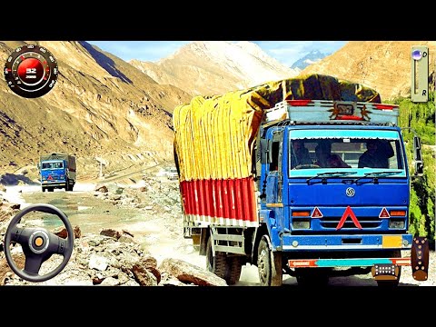 Indian Truck Driving Game 3D - Offroad Cargo Transport Driver - Android GamePlay