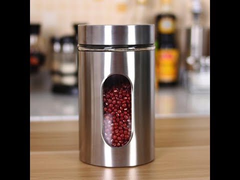 Plain 800ml stainless steel food storage containers