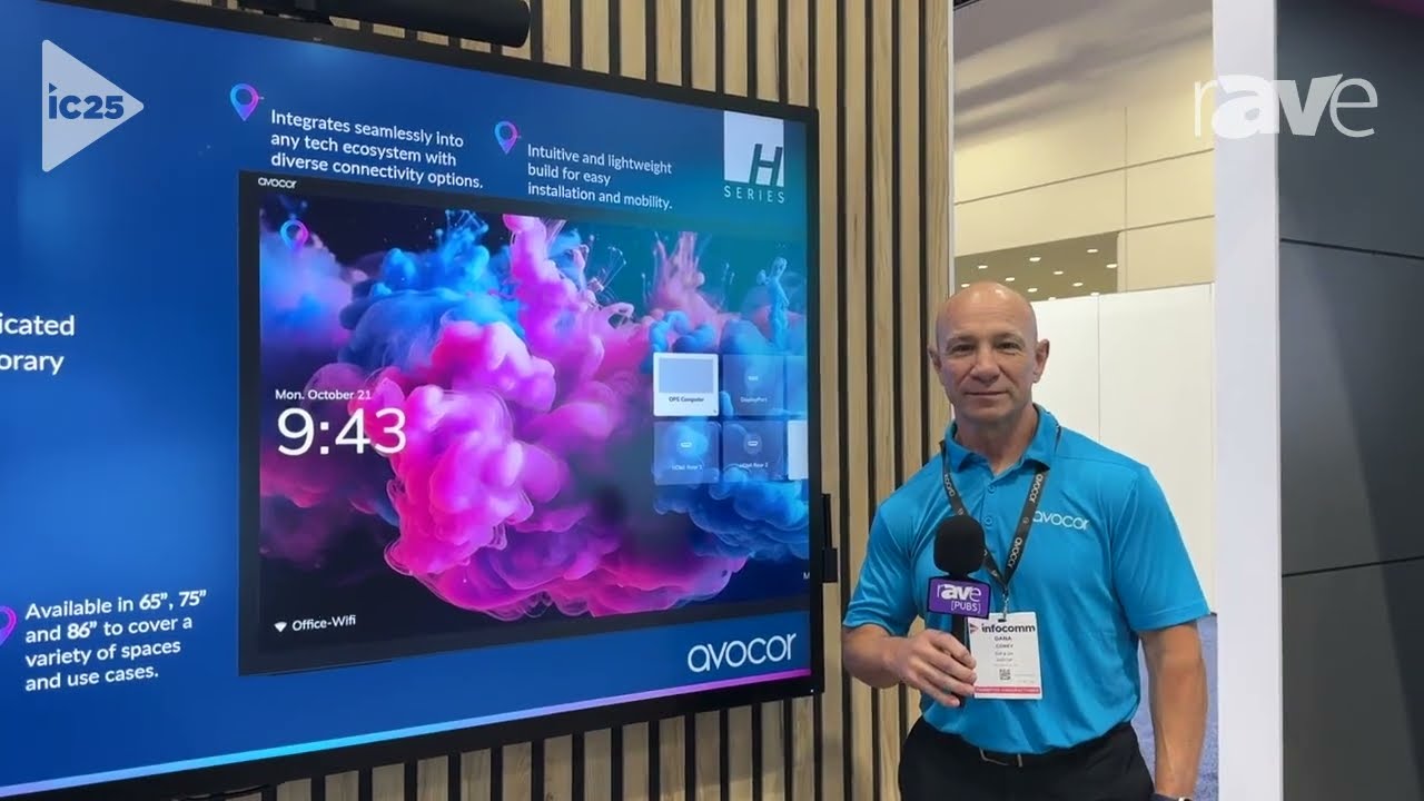 InfoComm 2025 - H Series Interactive Display