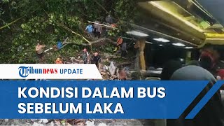 Video Kondisi Dalam Bus Sebelum Kecelakaan Maut Masuk Jurang di Tasikmalaya, 1 Korban Masih Hilang