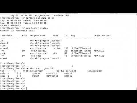 open source firewall multi eBPF XDP programs demo