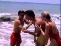 Baywatch S02E03 Shauni Erika Eleniak Is Hit By Swimmer Eddie Billy Warlock Saves Her In Water