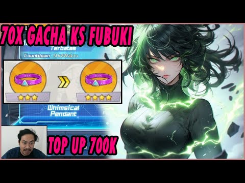 🔥🔥TOP UP 700K & LANGSUNG 70X GACHA ULTRA ULTIMATE UR FUBUKI & TEST PVP! -ONE PUNCH MAN The Strongest