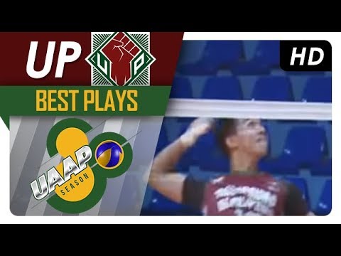 UAAP 80 MV: Wendel Miguel overcomes triple-block with a sharp kill | UP | Best Plays