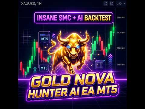 Video Gold Nova Hunter AI EA MT5