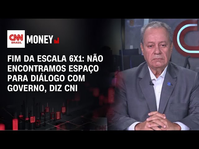 Presidente da CNI comenta acordo pelo fim da escala 6x1 | FECHAMENTO DE MERCADO