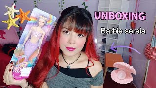 Unboxing Barbie sereia Odile✨
