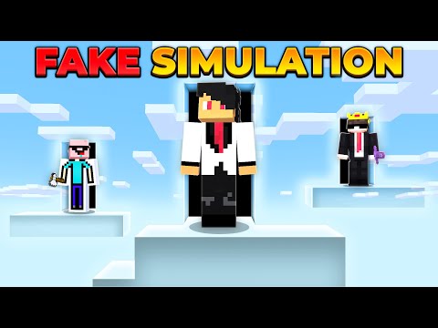 How I Exposed This FAKE SIMULATION In This Minecraft SMP
