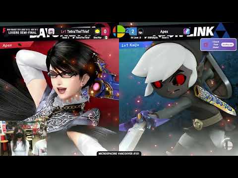 Microspacing Vancouver #101 - TetraTheThief VS Apex - Main Bracket Losers Semi-Final